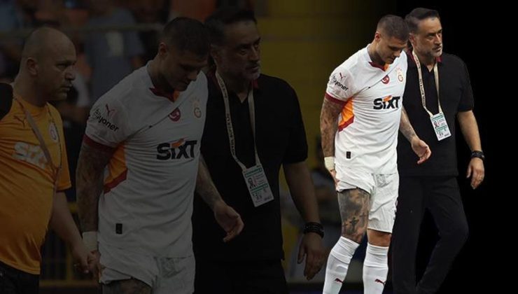 Galatasaray'dan Mauro Icardi için sakatlık açıklaması: 2. derece strain