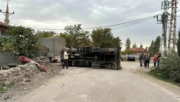 Ankara’da Freni Boşalan Kamyonun Kazası